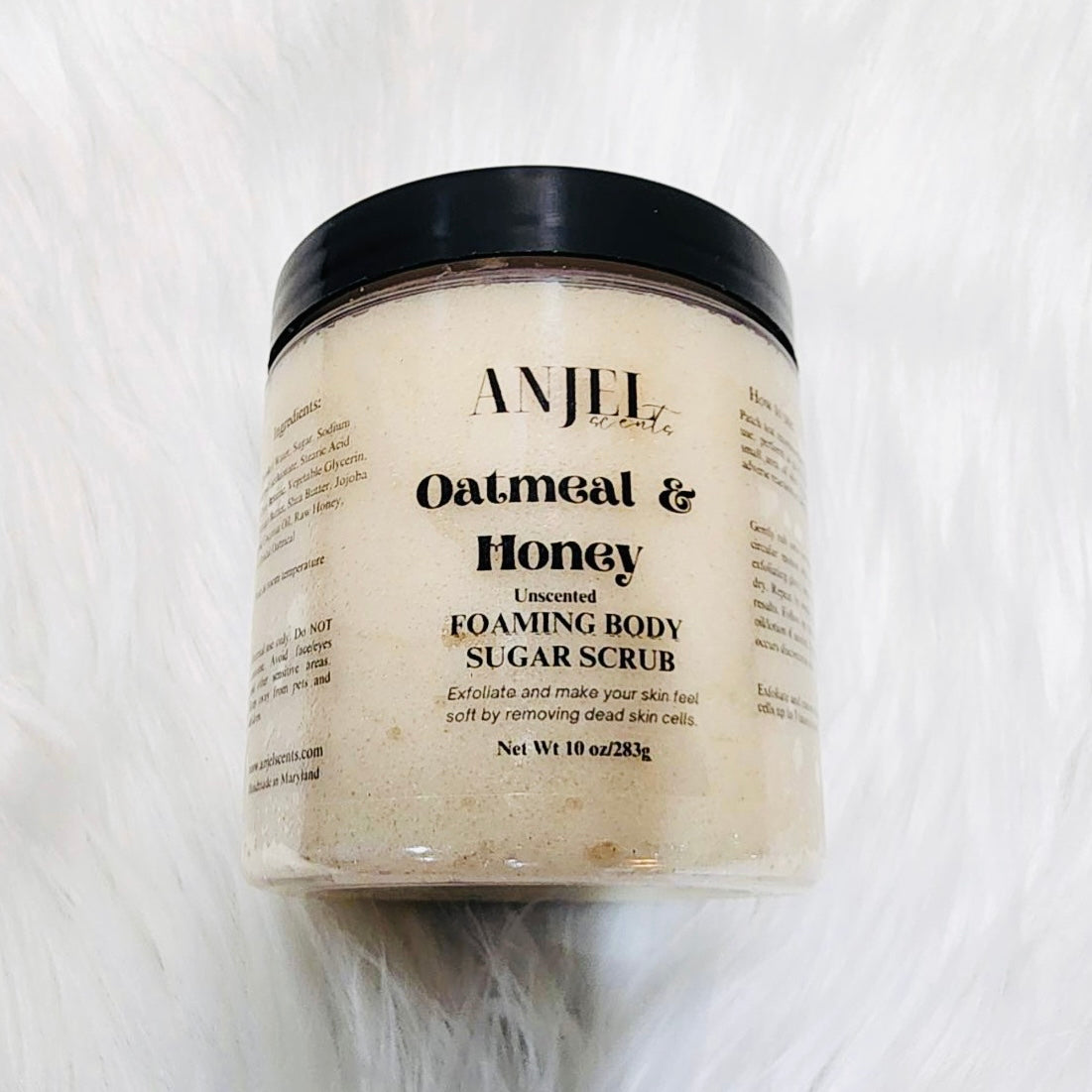 Oatmeal & Honey Unscented Sugar Scrub