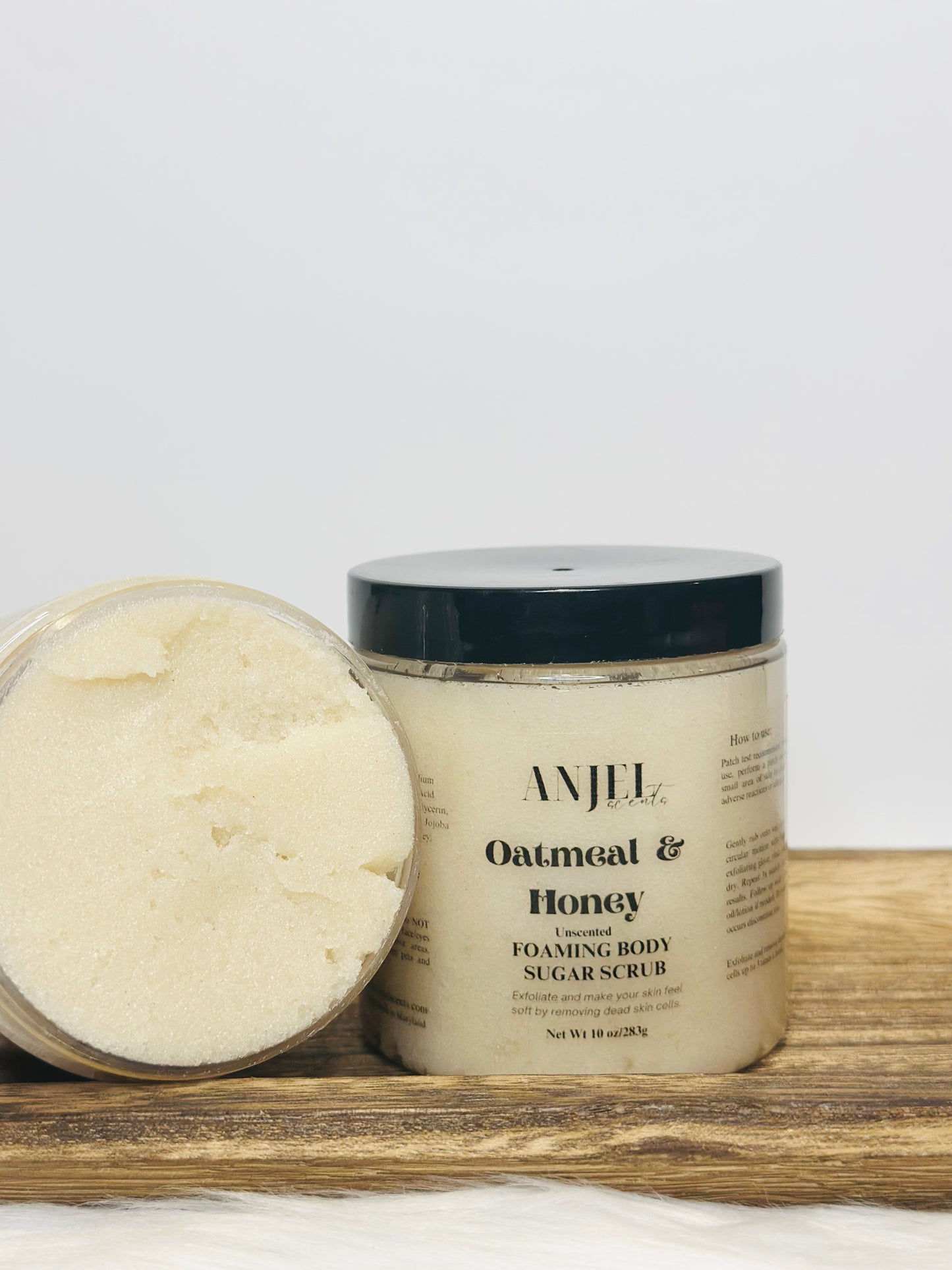 Oatmeal & Honey Unscented Sugar Scrub