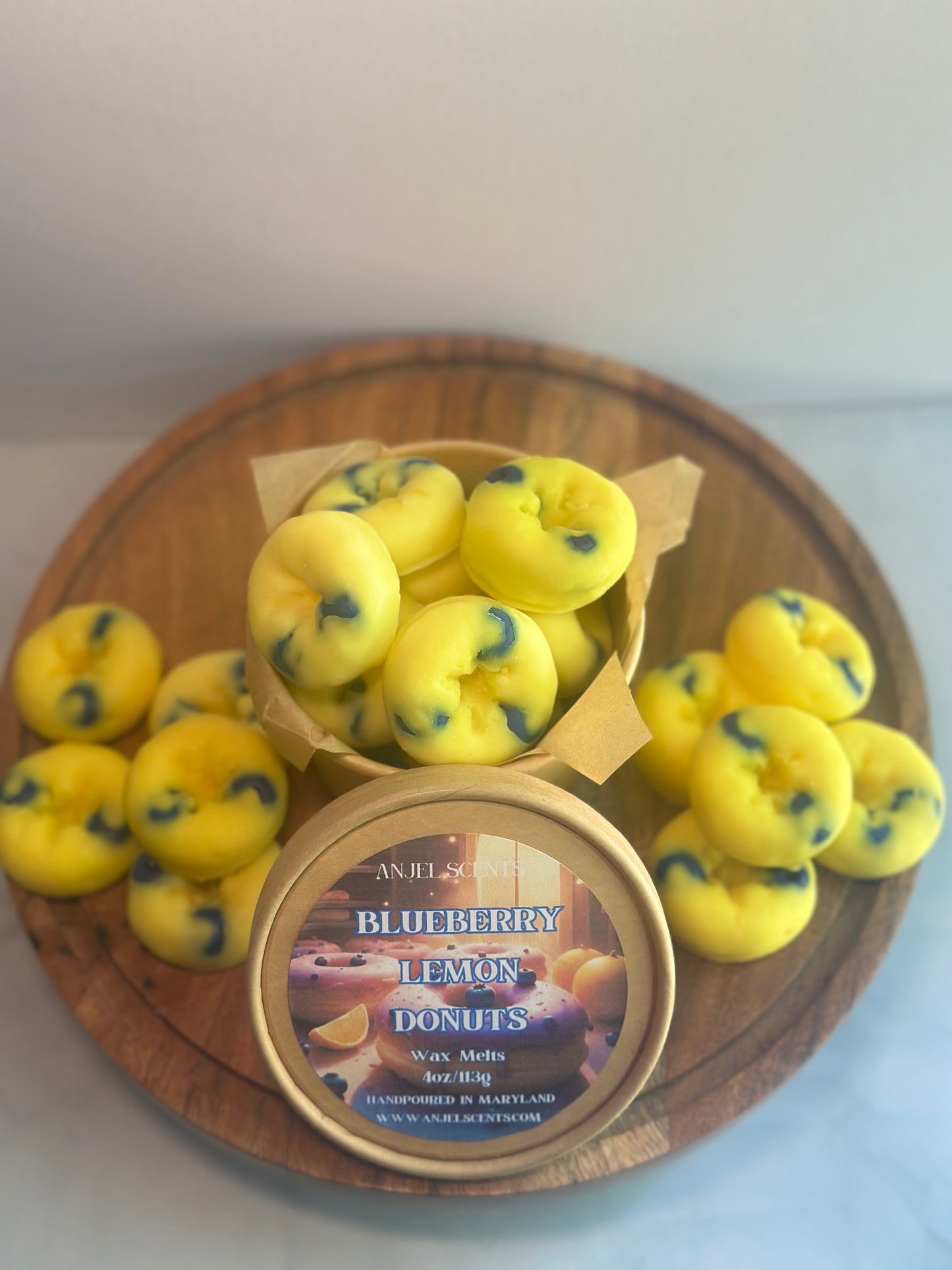 BLUEBERRY LEMON DONUT WAX MELTS