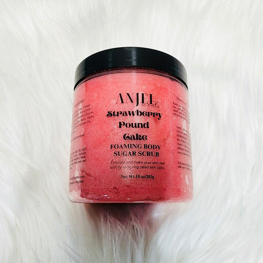 Strawberry Pound Cake Sugar Scrub