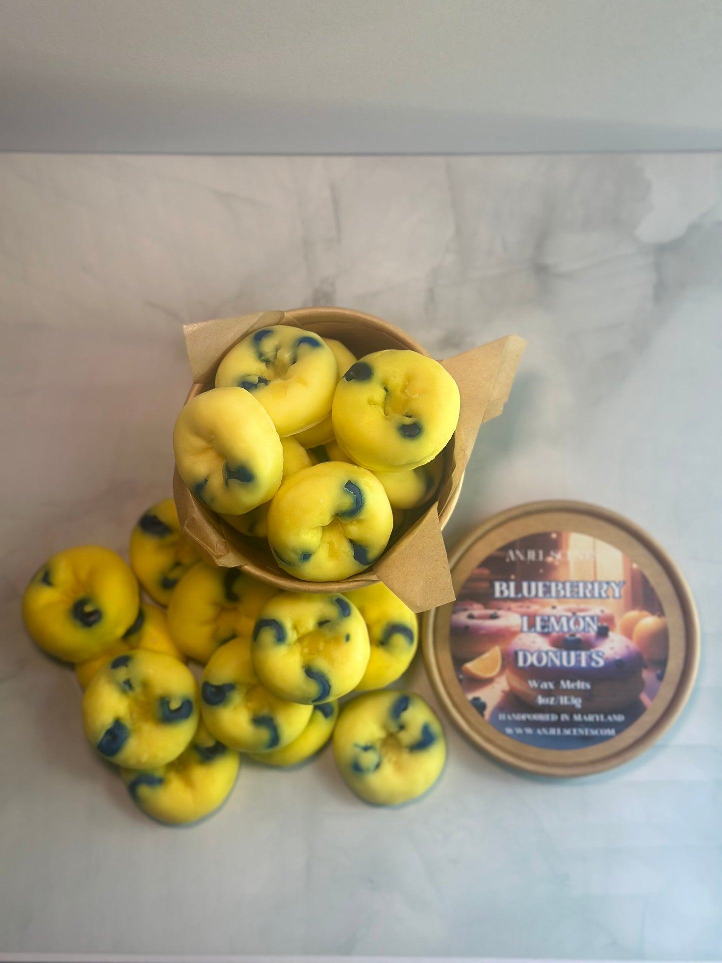 BLUEBERRY LEMON DONUT WAX MELTS