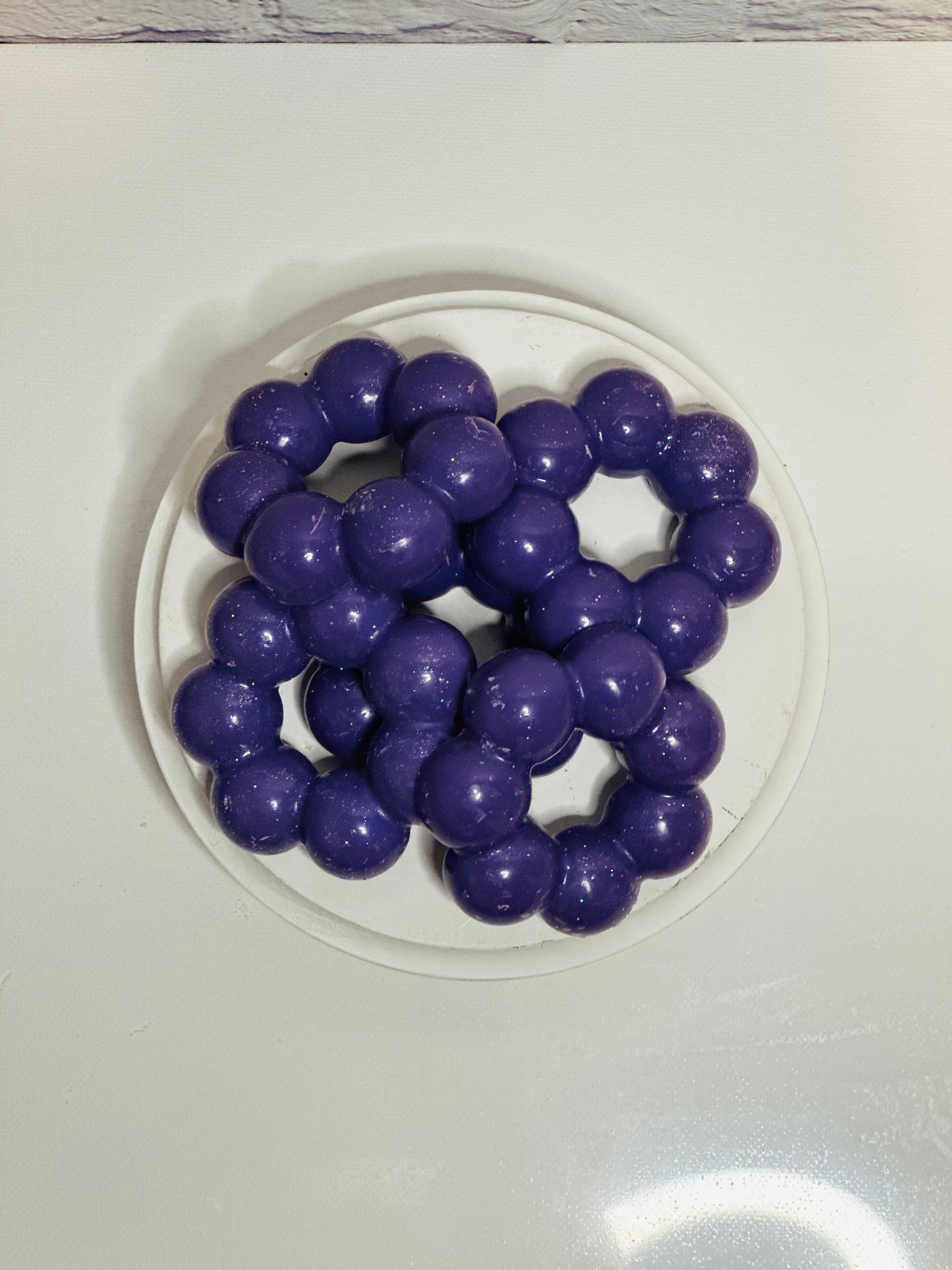 Frosted Sugar Plum Rings Wax Melts