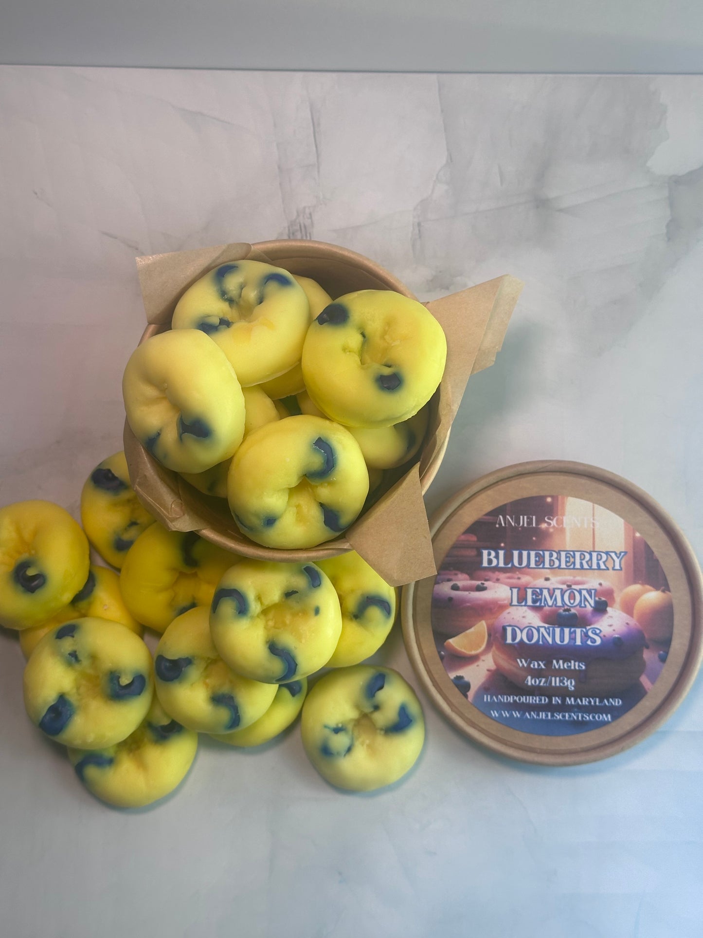 BLUEBERRY LEMON DONUT WAX MELTS