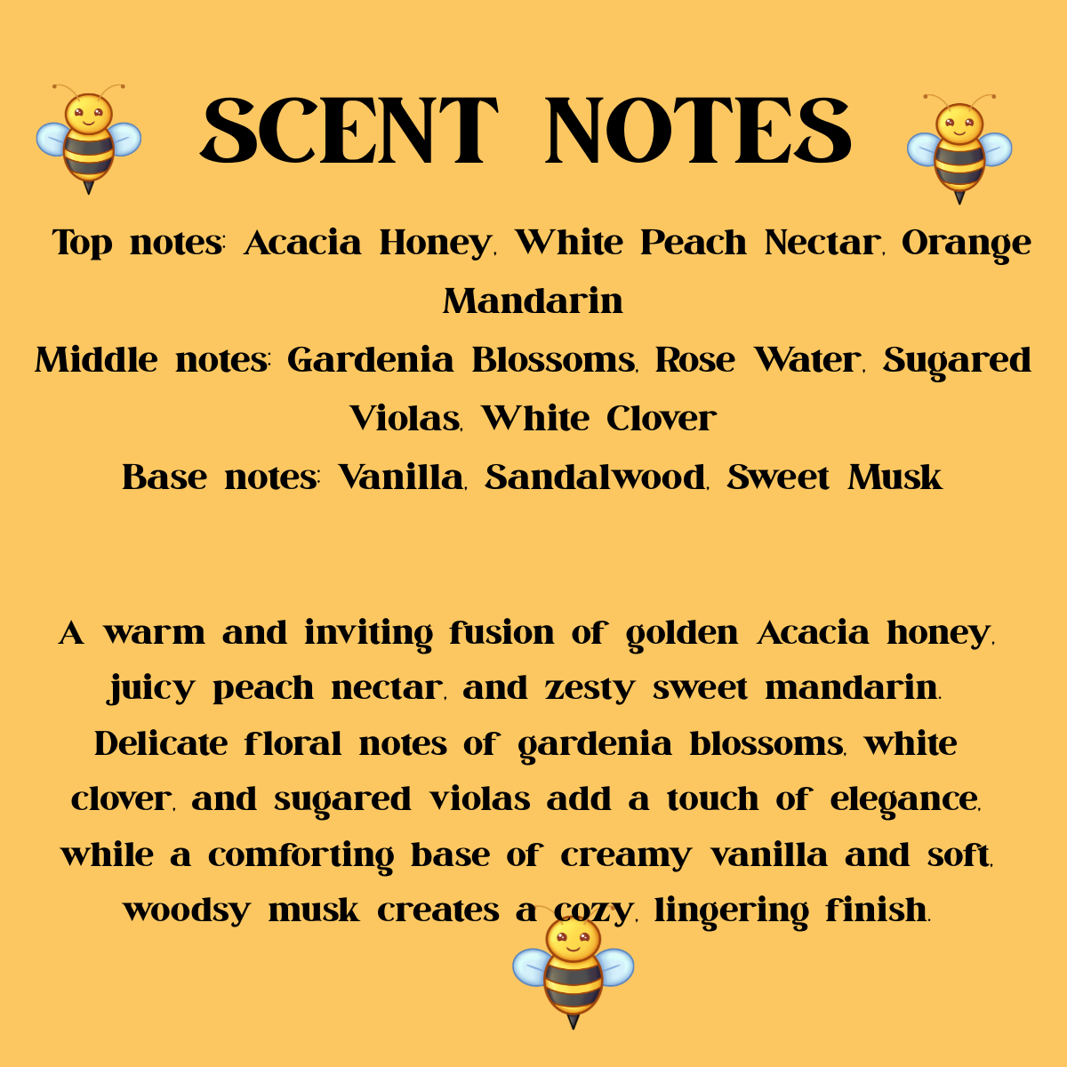 LUMINOUS HONEY Wax Melts