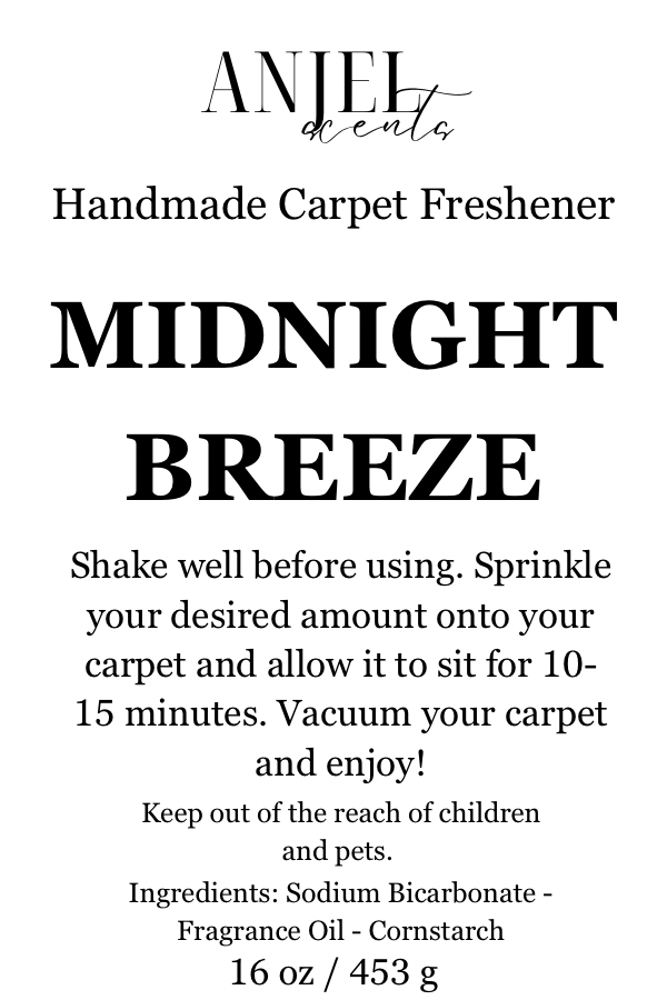 Midnight Breeze Carpet Freshener