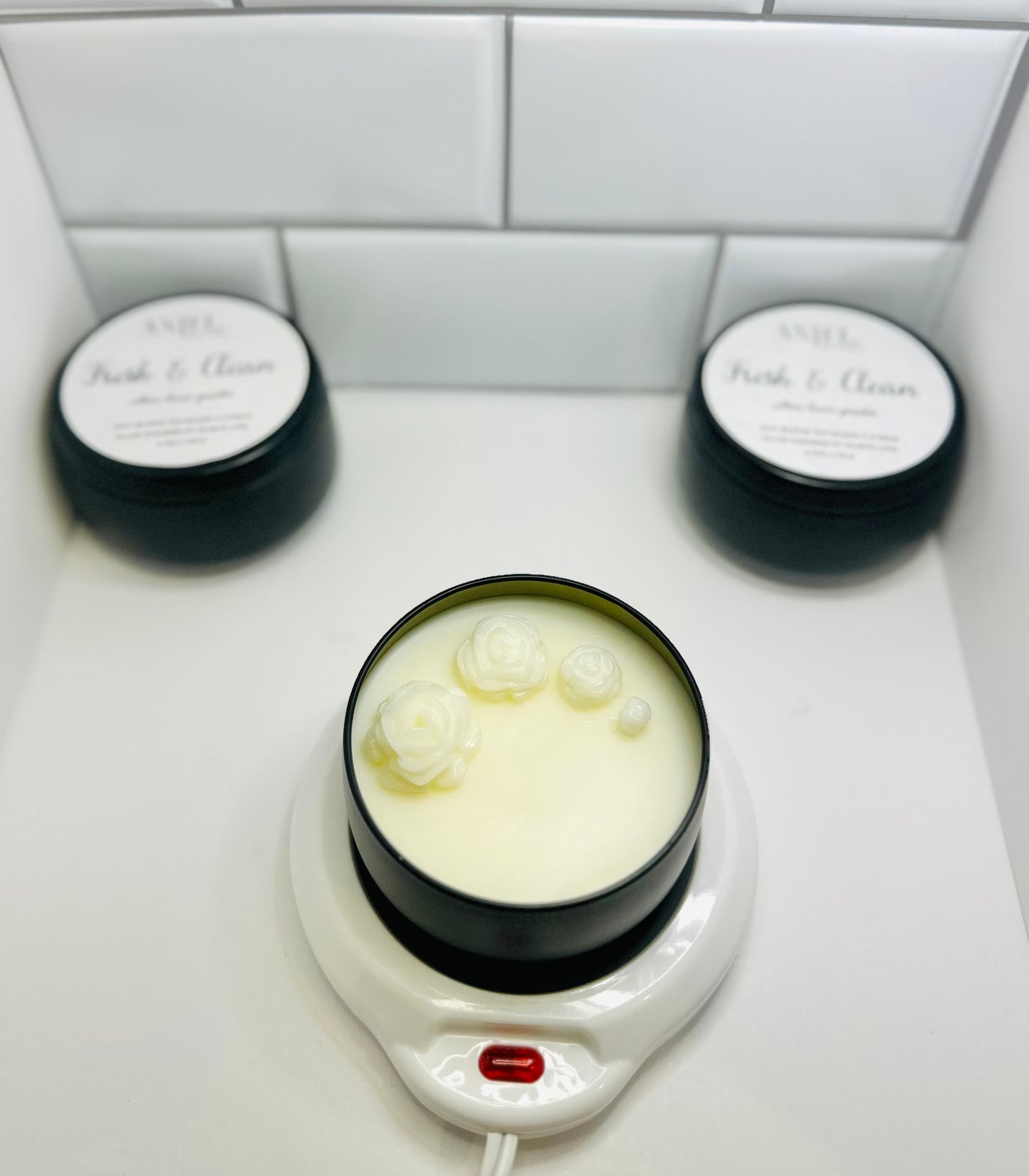 Fresh & Clean Wickless Candle Tin