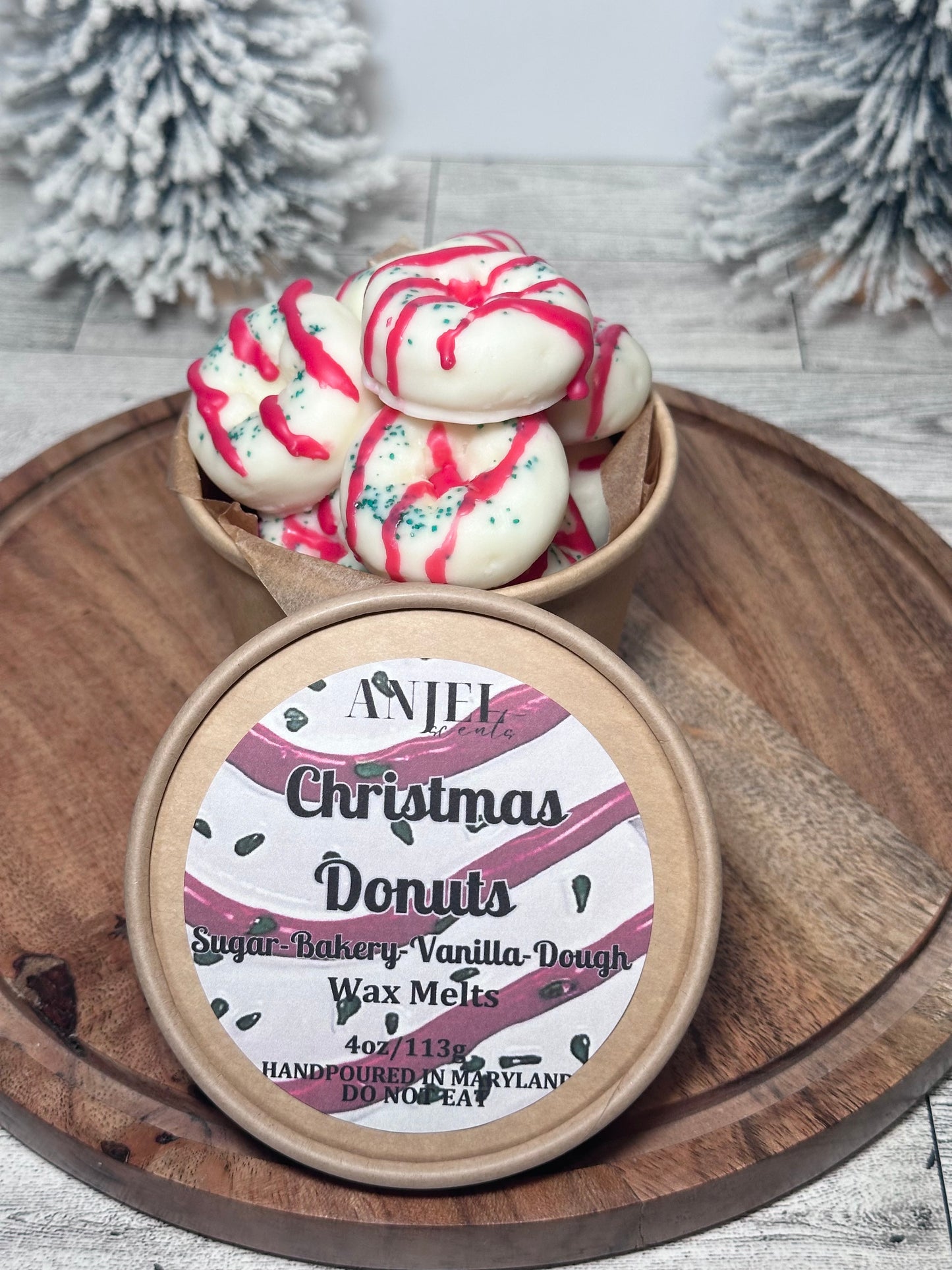 Christmas Donut Wax Melts