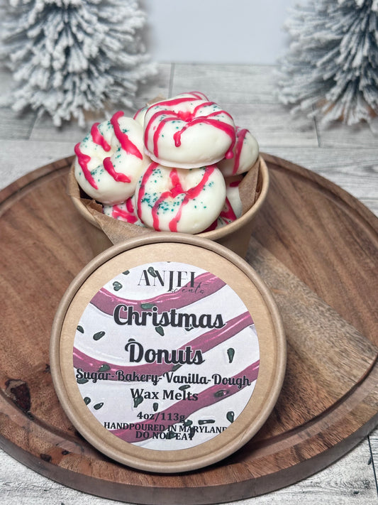 Christmas Donut Wax Melts