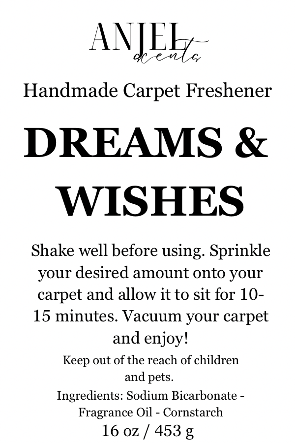 Dreams & Wishes  Carpet Freshener