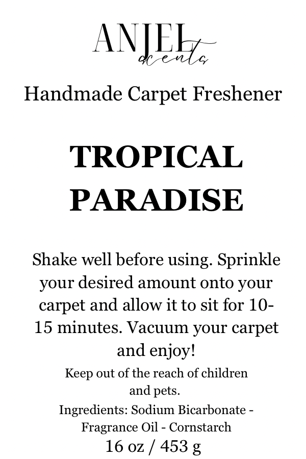 Tropical Paradise Carpet Freshener